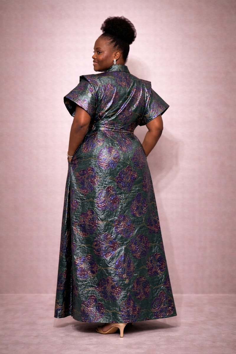 Ankara Print Flare Dress – African Women’s Fashion