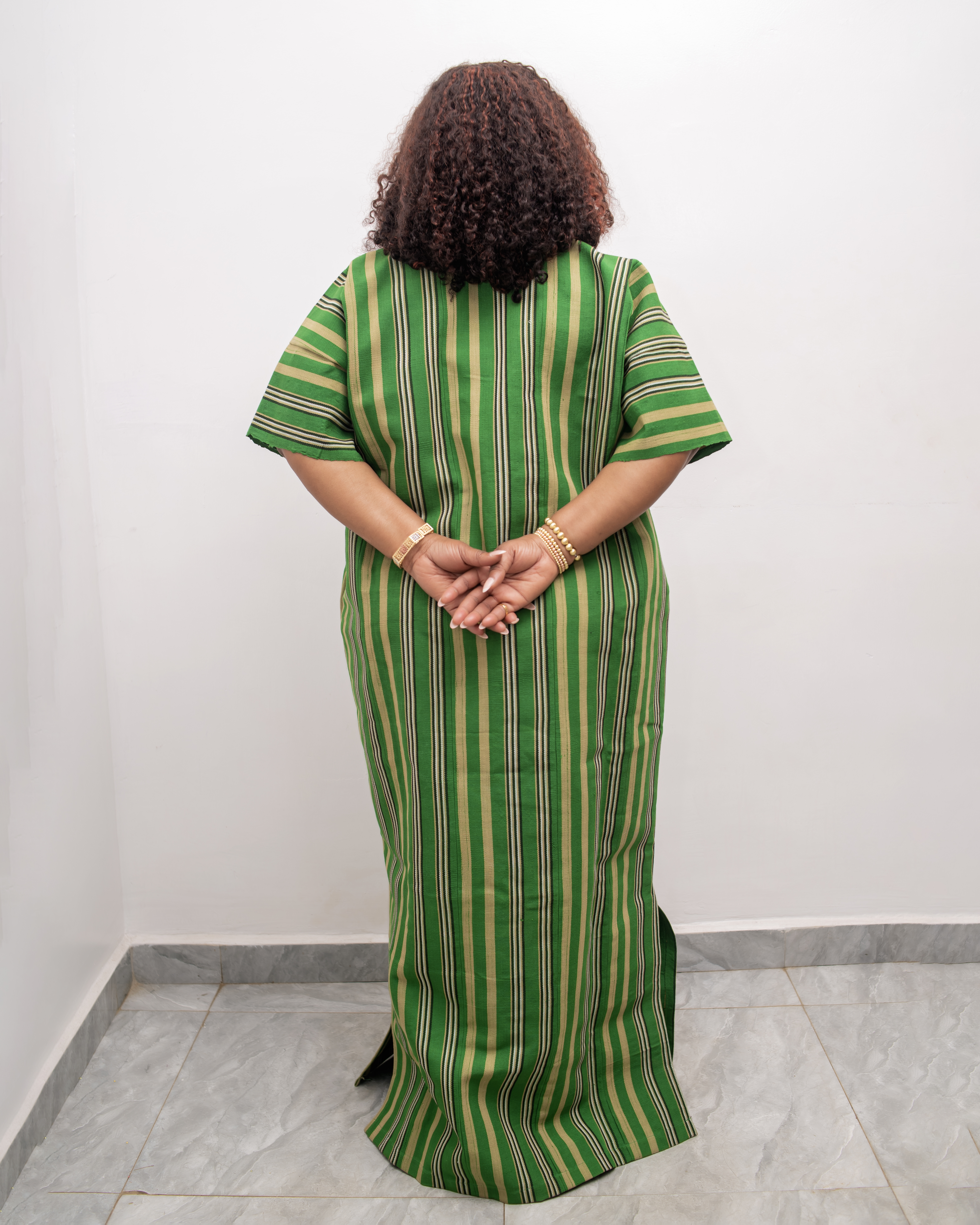 Zuch Embroidered Aso Oke kaftan