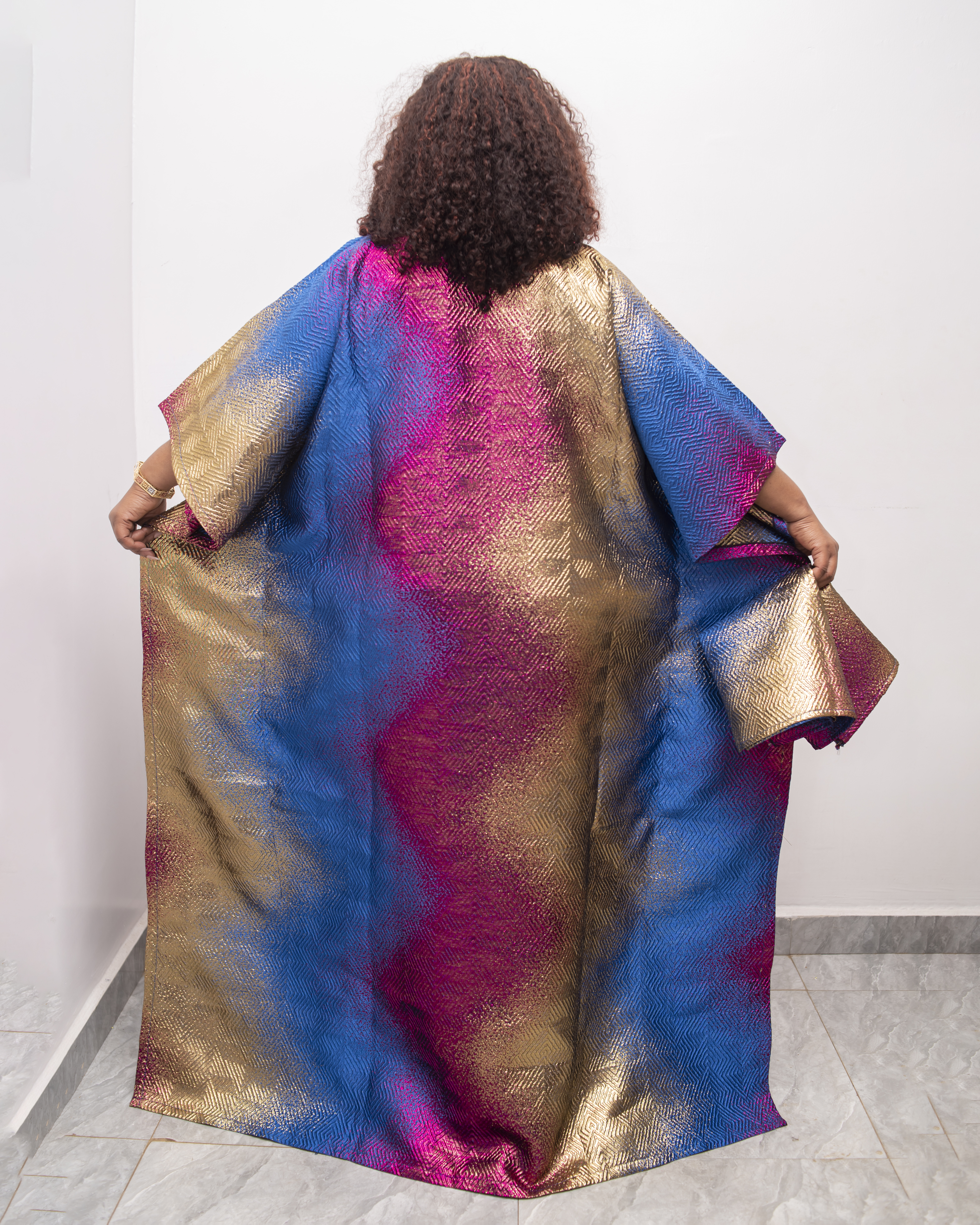 Mayor Beaded Brocade Boubou