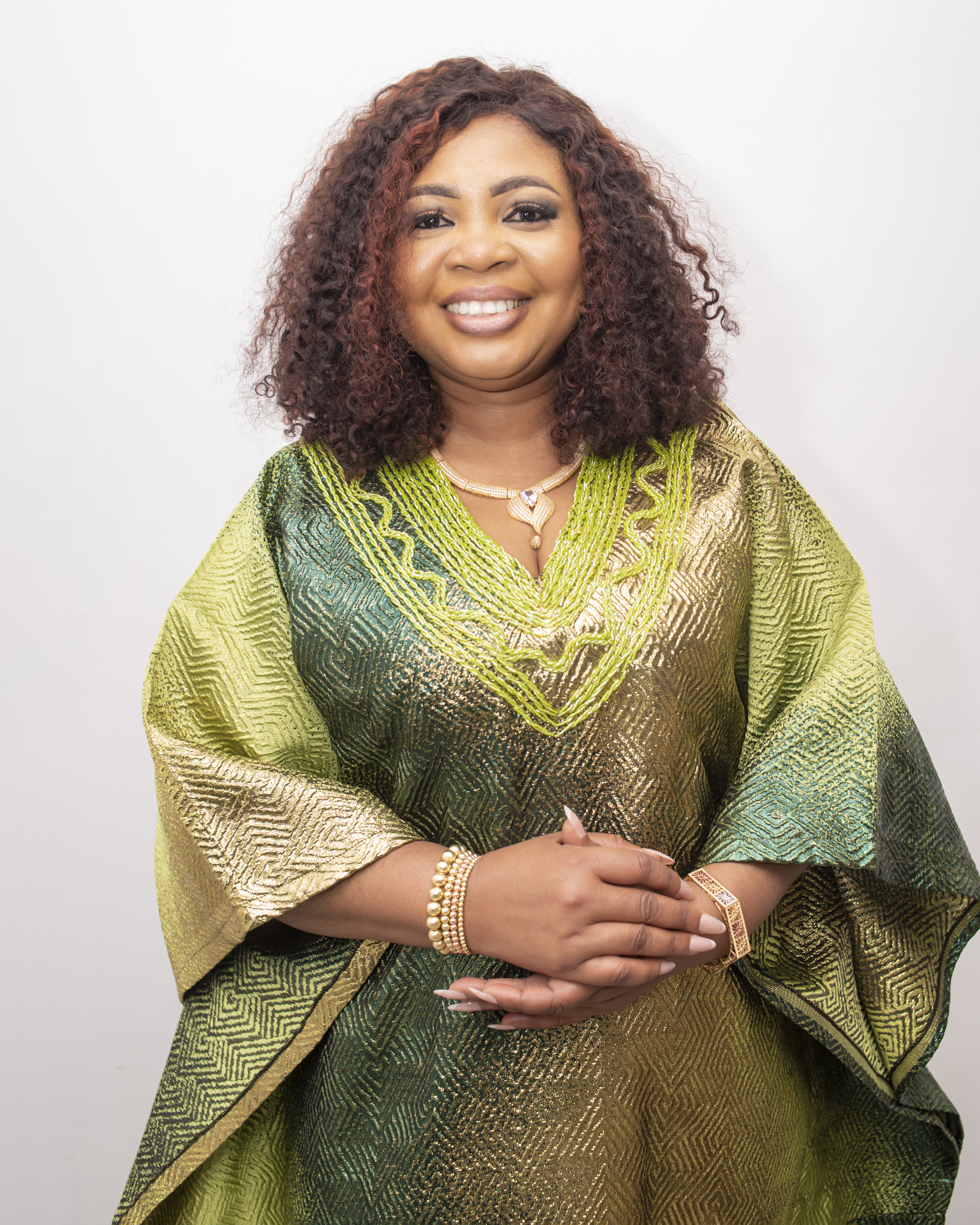 Mayor Beaded Brocade Boubou