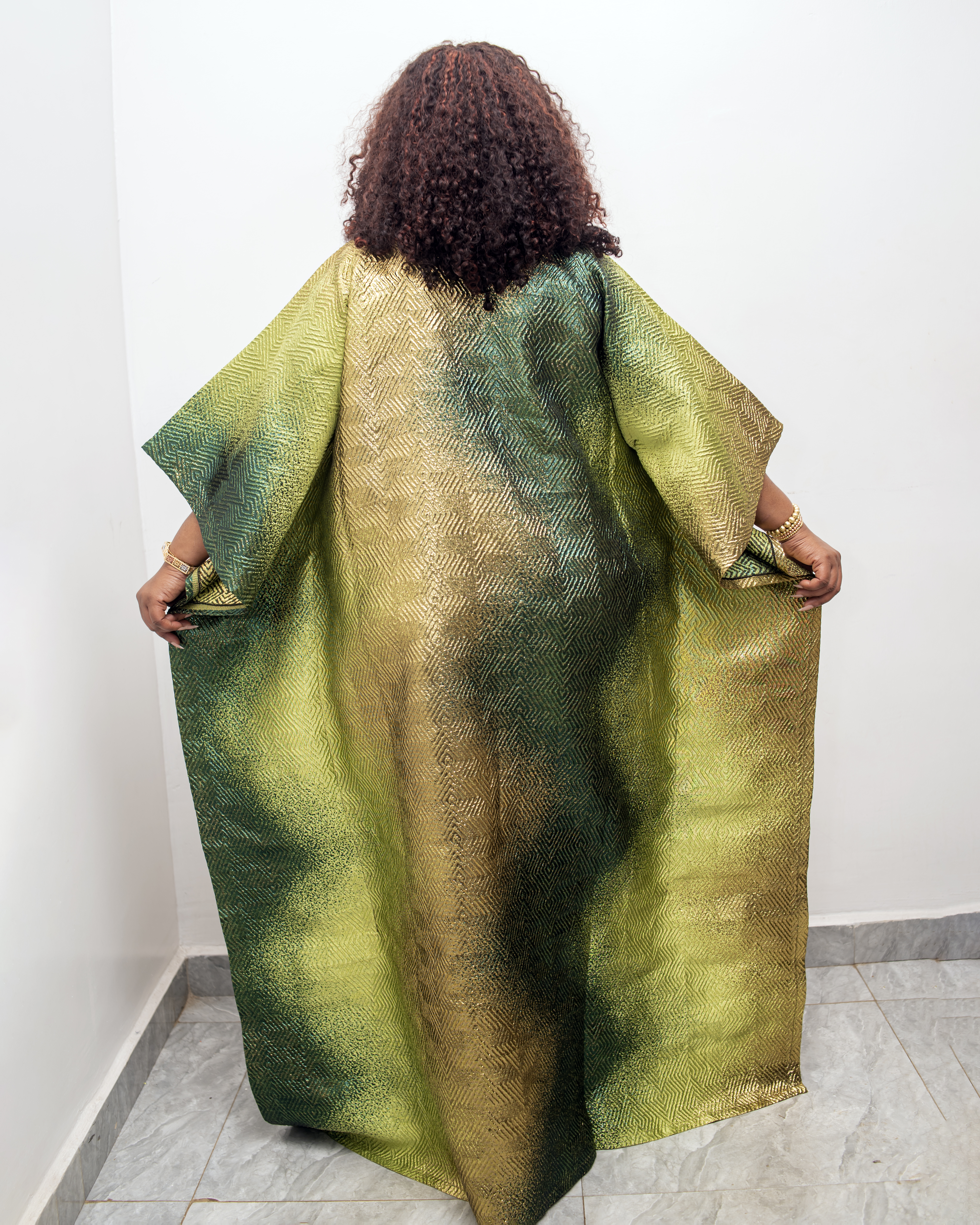 Mayor Beaded Brocade Boubou