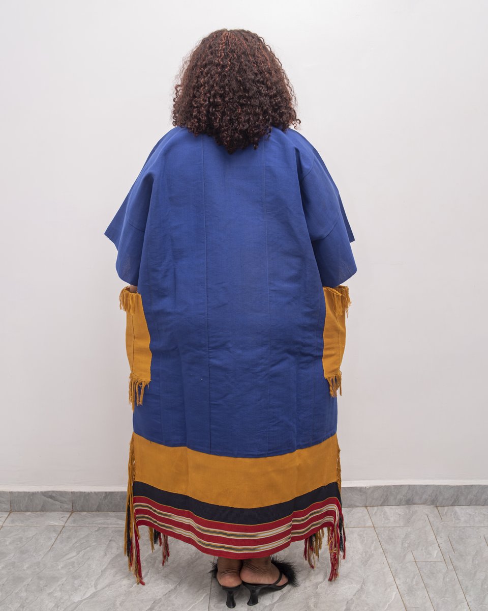 Zuch Embroidred Mixed Aso oke Dress