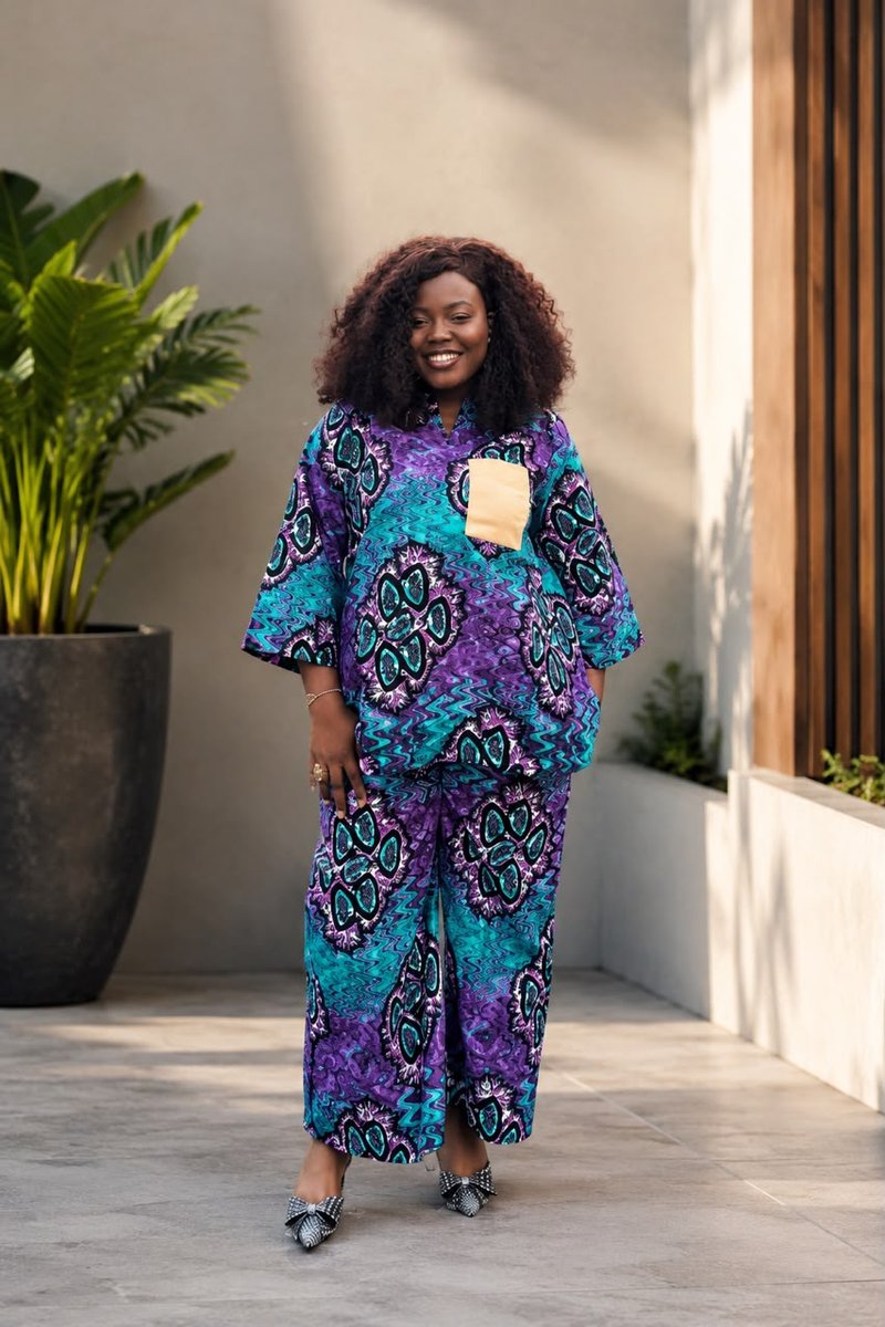 Zuch Ankara Ankkle Length trouser and Top