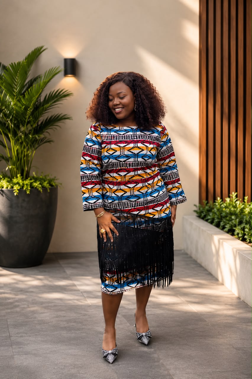 Zuch Akwete fringed Dress