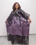 Heritage Organdy Broacde Boubou with inner Dress