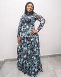 Mayor Stoned Mesh Top and Skirt